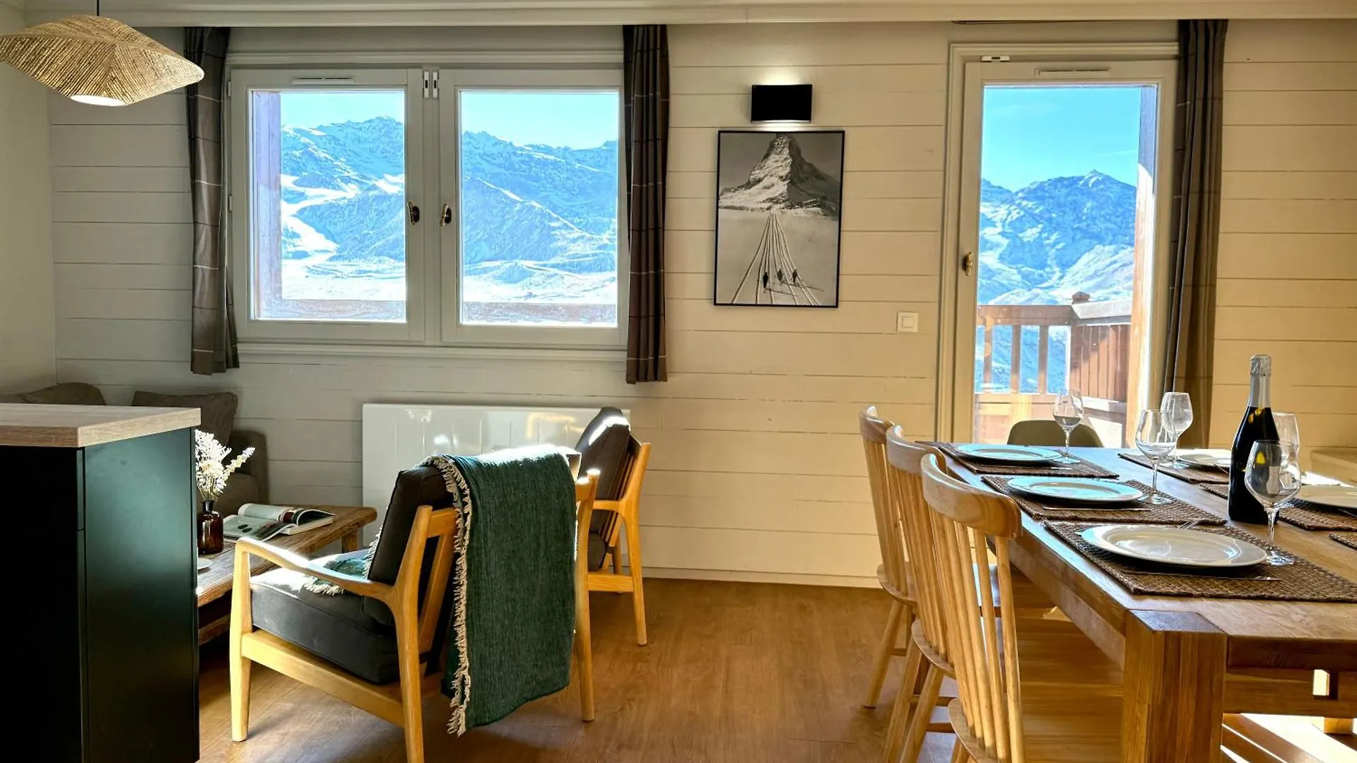 Apartmán Appartement 6 8 Personnes, Balcon Vue Montagne, Ski Aux Pieds Val Thorens Francie
