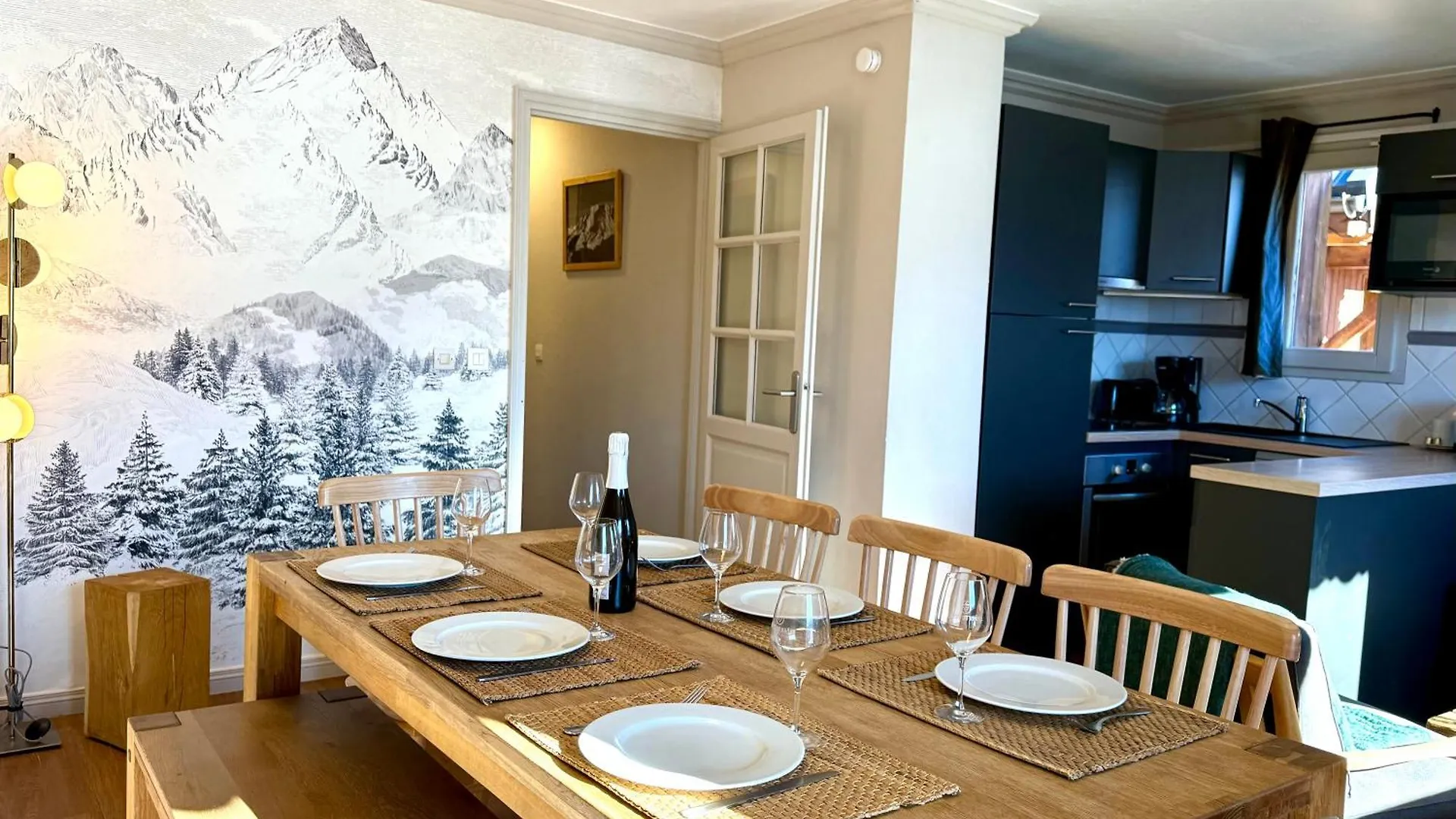 Appartement 6 8 Personnes, Balcon Vue Montagne, Ski Aux Pieds Val Thorens 0*,  Francie