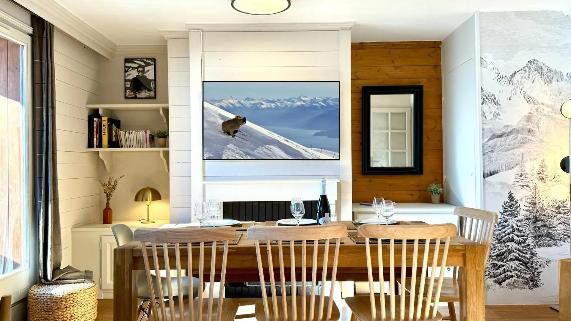 Appartement 6 8 Personnes, Balcon Vue Montagne, Ski Aux Pieds Val Thorens